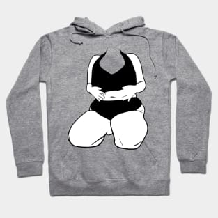 Obesity In Women - Big Girls So Cute Hoodie